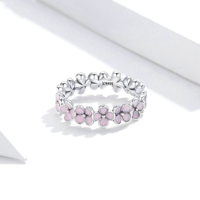 Sterling silver  wreath ring women