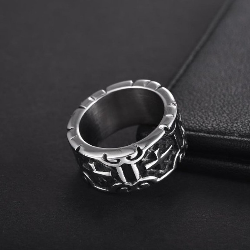Silver Cross Ring