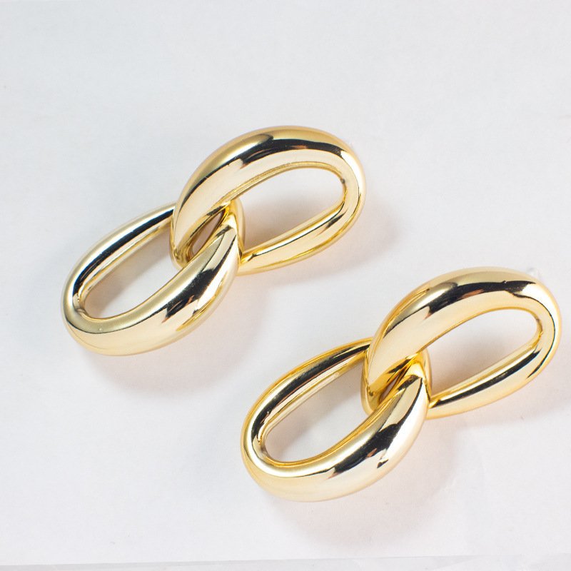 Exaggerated Big Earrings Korean Version Cool Big E...