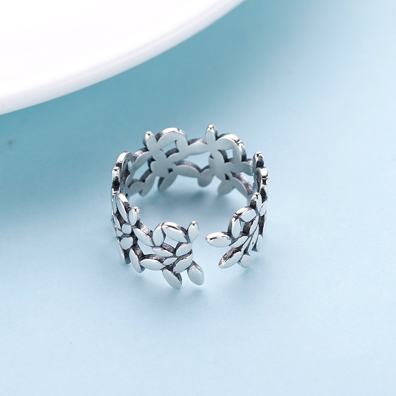 925Sterling Silver Ring Index Finger Ring Girl Sin...