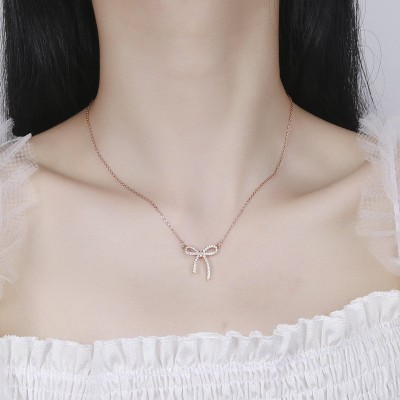 Necklace women short clavicle necklace European st...