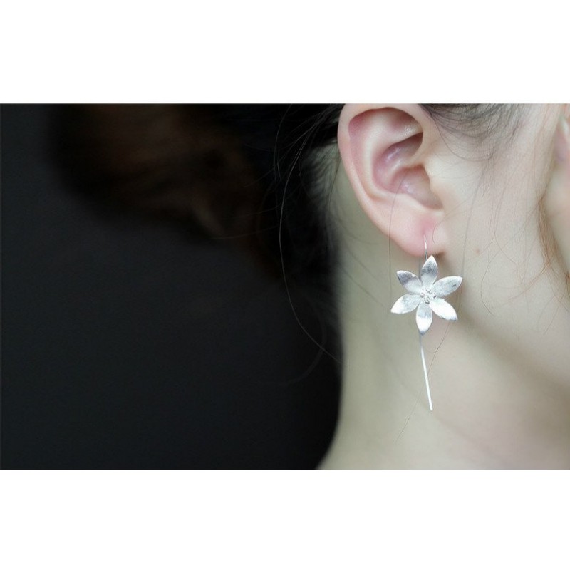Lotus earrings earrings women