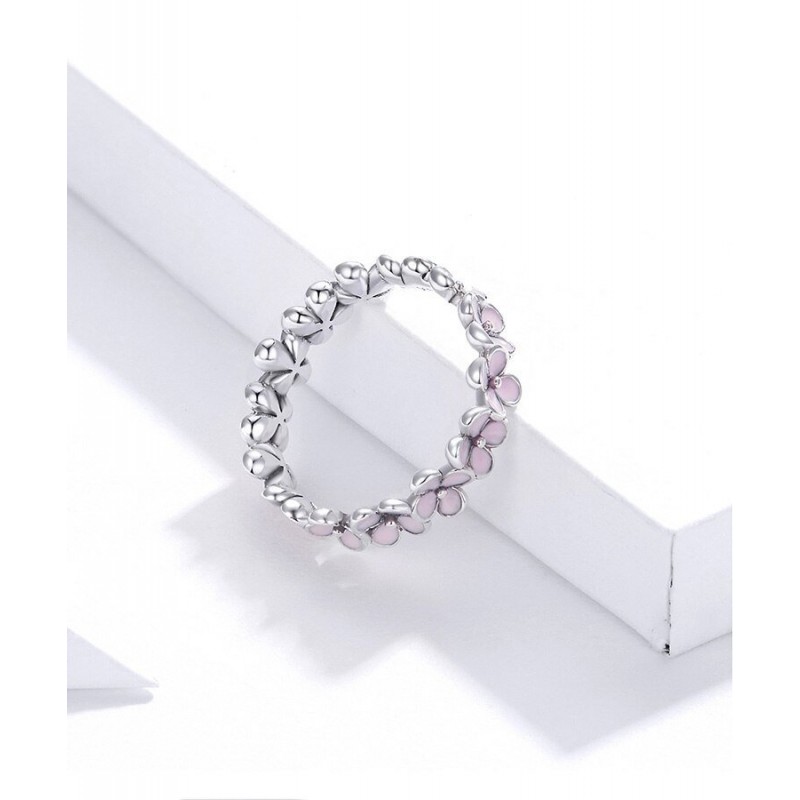 Sterling silver  wreath ring women