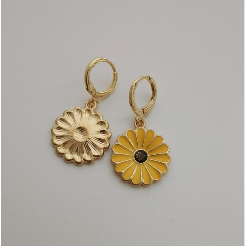 Summer Earrings Yellow Earrings