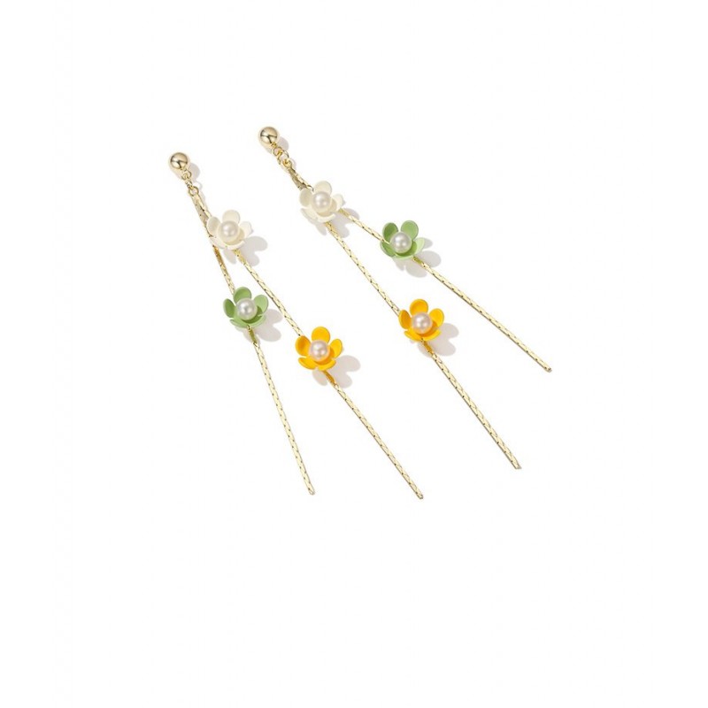 Long temperament tassel earrings earrings