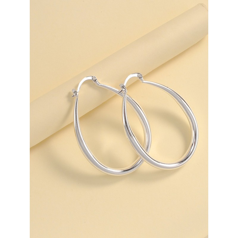 Geometric oval earrings earrings earrings