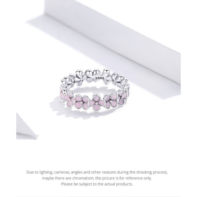 Sterling silver  wreath ring women