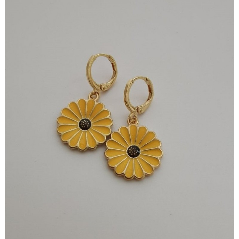 Summer Earrings Yellow Earrings
