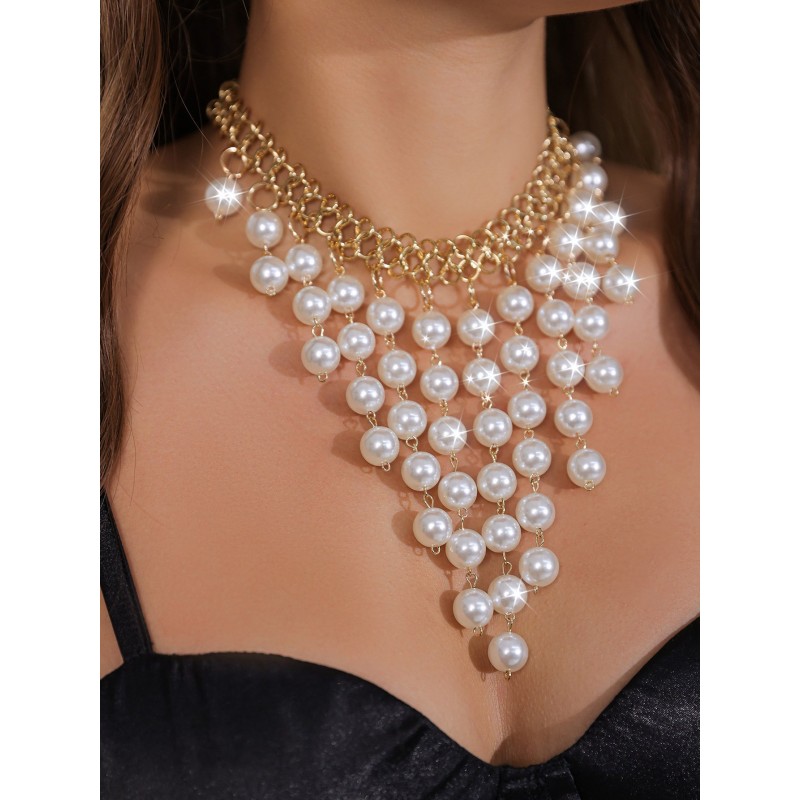 Vintage Pearl Necklace Necklace